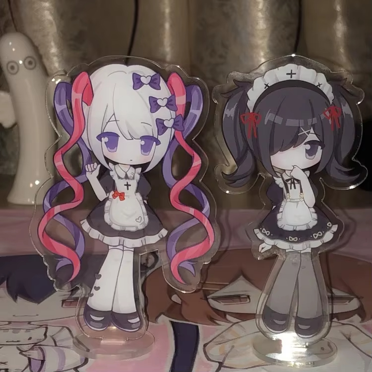 Event Support - 2 figurines en acrylique de la