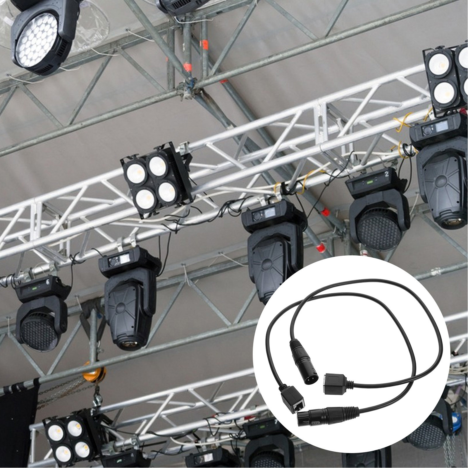 2 câbles adaptateurs d'éclaira - Event & Party Supply avis et prix