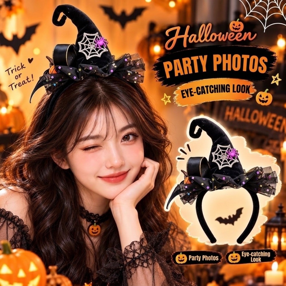 Serre-tête d’Halloween avec mo - Party Hat Cone avis et prix