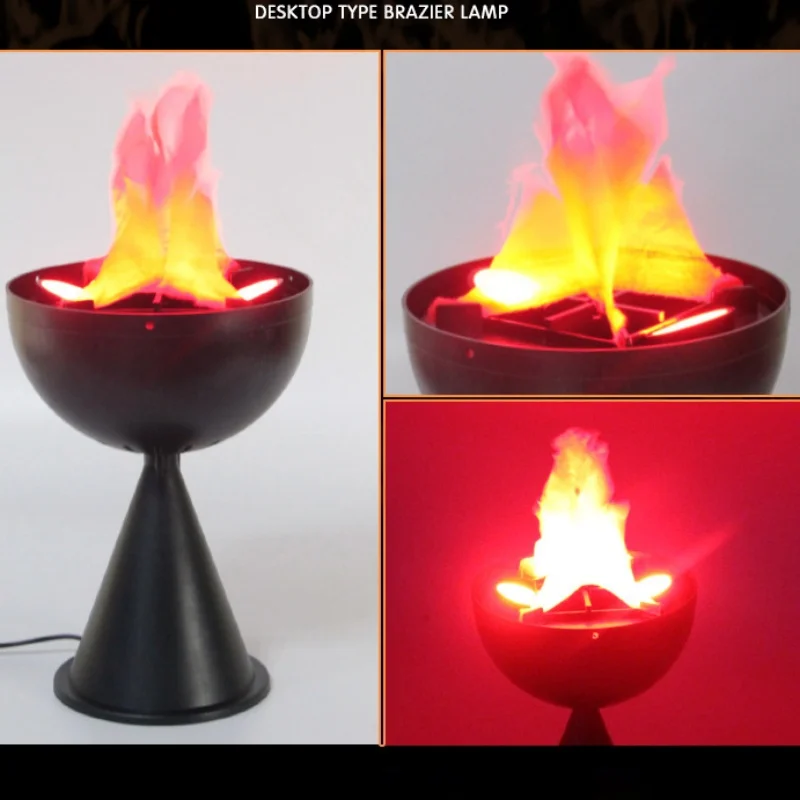 Lampe à flamme 3D simulée, déc - Neon Sign Party avis et prix