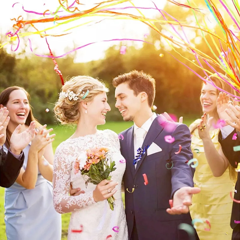 10 paquets de banderoles blanc - Confetti Cannon Tube avis et prix
