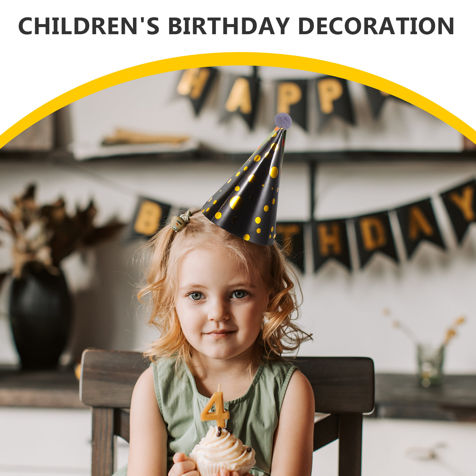 3 pièces de chapeaux d'anniver - Party Hat Cone avis et prix