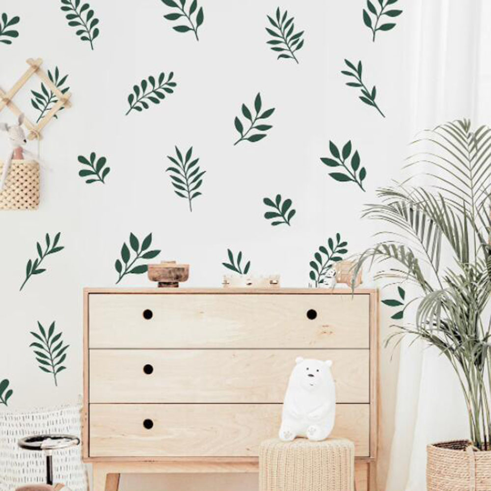Autocollant mural botanique en - Flower Wall Panel avis et prix