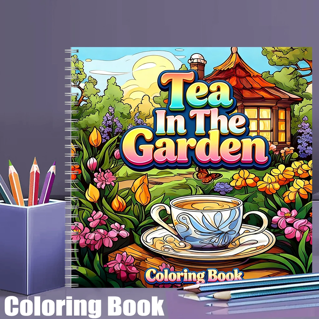Livre de coloriage Tea In The  - Supply Event avis et prix