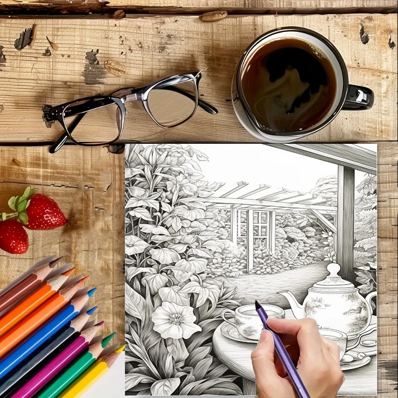 Livre de coloriage Tea In The  - Supply Event avis et prix
