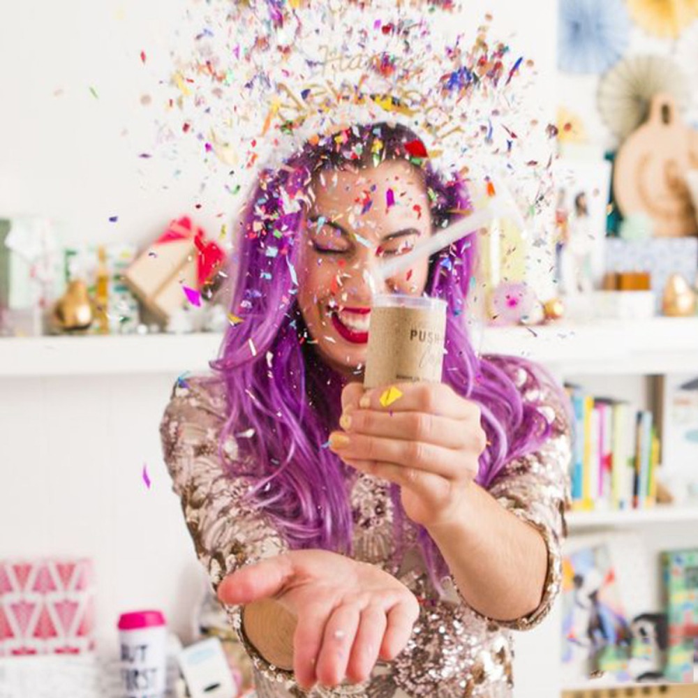 Confettis colorés pastel pour  - Confetti Cannon Tube avis et prix